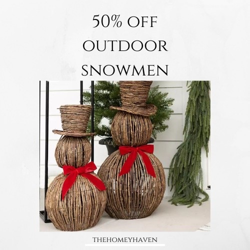 Love these outdoor snowmen!! Both turner $40 right now!!!


Christmas decor, home decor, winter decor, holiday decor, snowmen decor, front porch decor, front porch inspo for Christmas, garland, welcome Mat, Christmas for kids, pretty outdoor decorations, holiday decorations

#LTKFindsUnder50 #LTKSaleAlert #LTKHoliday