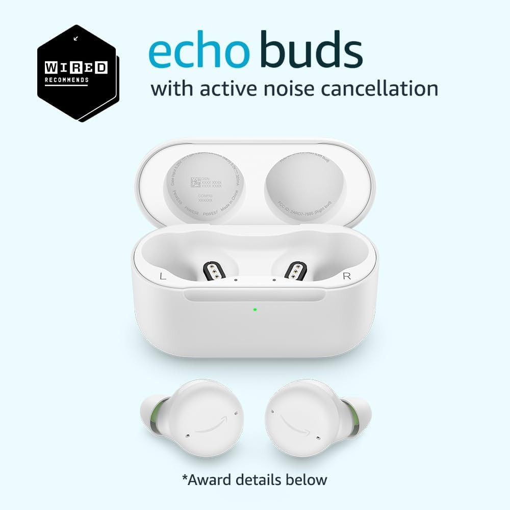 Amazon Echo Buds with Active Noise Cancellation (newest model), Wireless earbuds with active nois... | Amazon (US)