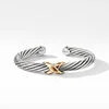 X Station Bracelet with 14K yellow Gold | David Yurman