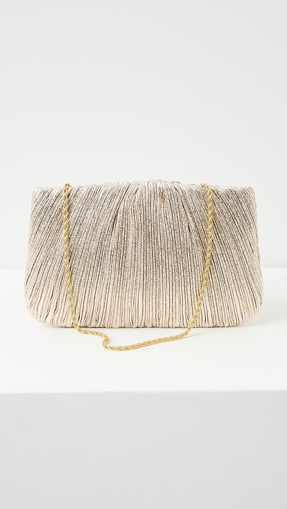 Brit Flat Pleated Pouch | Shopbop