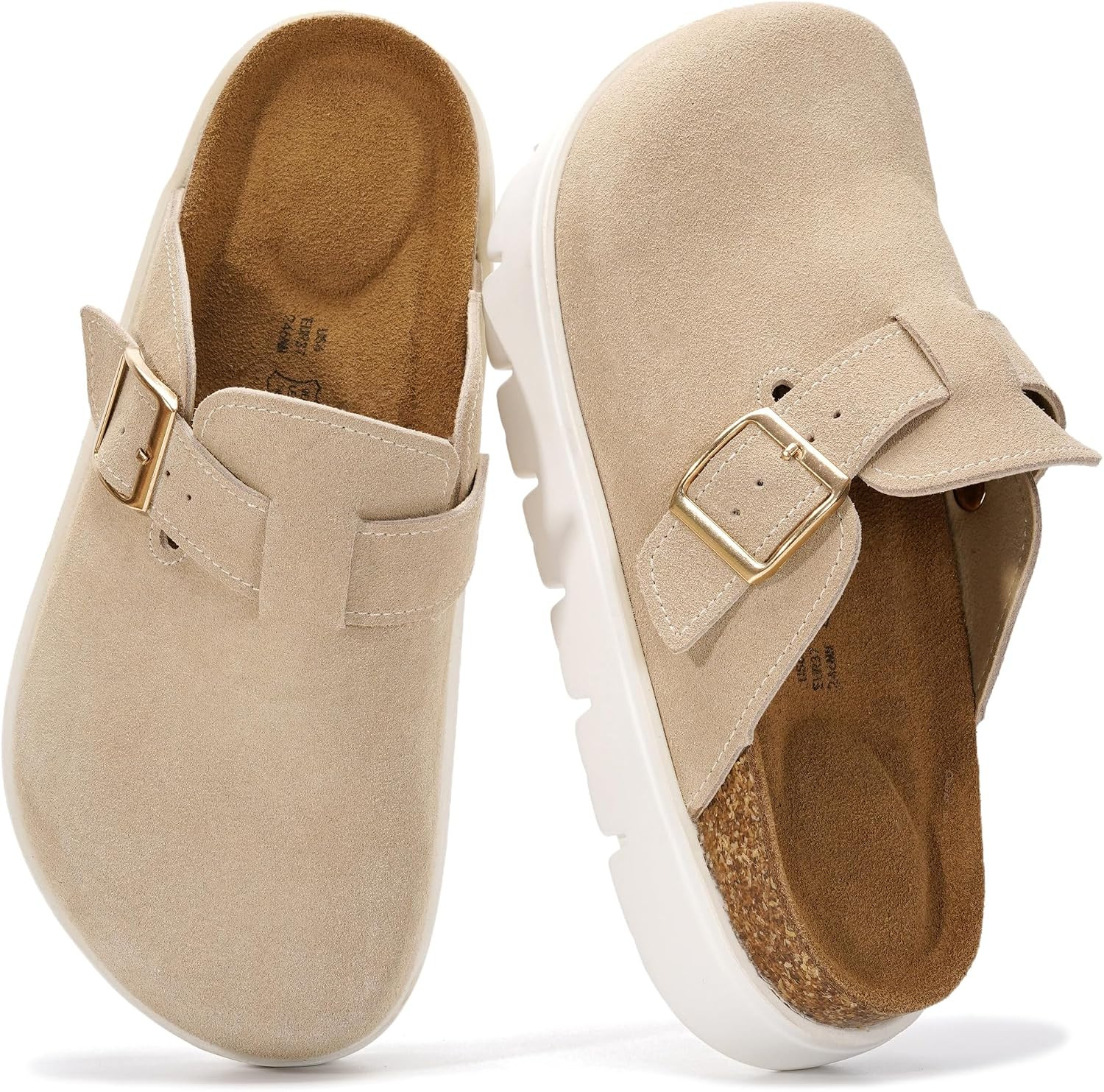 100% Genuine Leather Platform Clogs for Women - Fall Shoes for Women 2026 | Amazon (US)