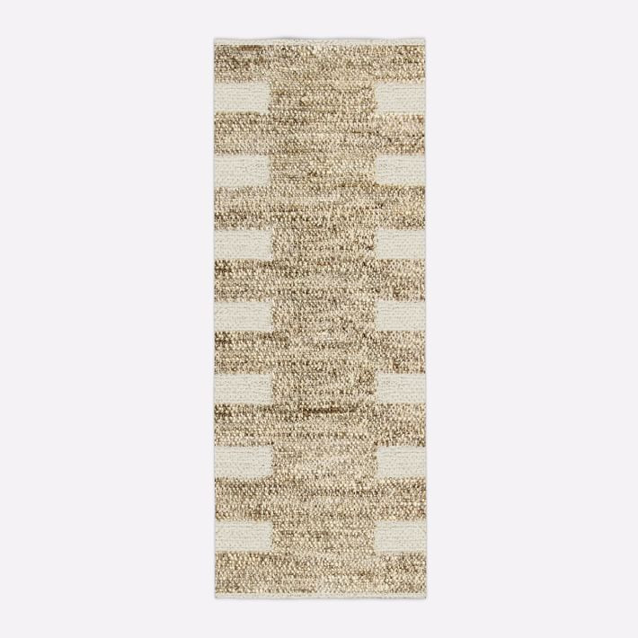 Side Stripe Jute Rug | West Elm | West Elm (US)