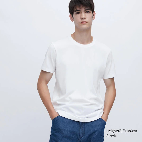 Dry Crew Neck Short-Sleeve Color T-Shirt | UNIQLO (US)