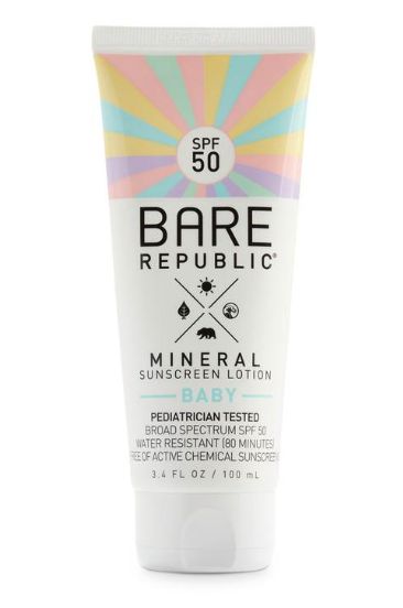 Bare Republic Mineral Baby Sunscreen SPF 50 | Grove