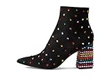 Amazon.com | Betsey Johnson Women's Kaydence Fashion Boot, Black Multi, 9 | Boots | Amazon (US)