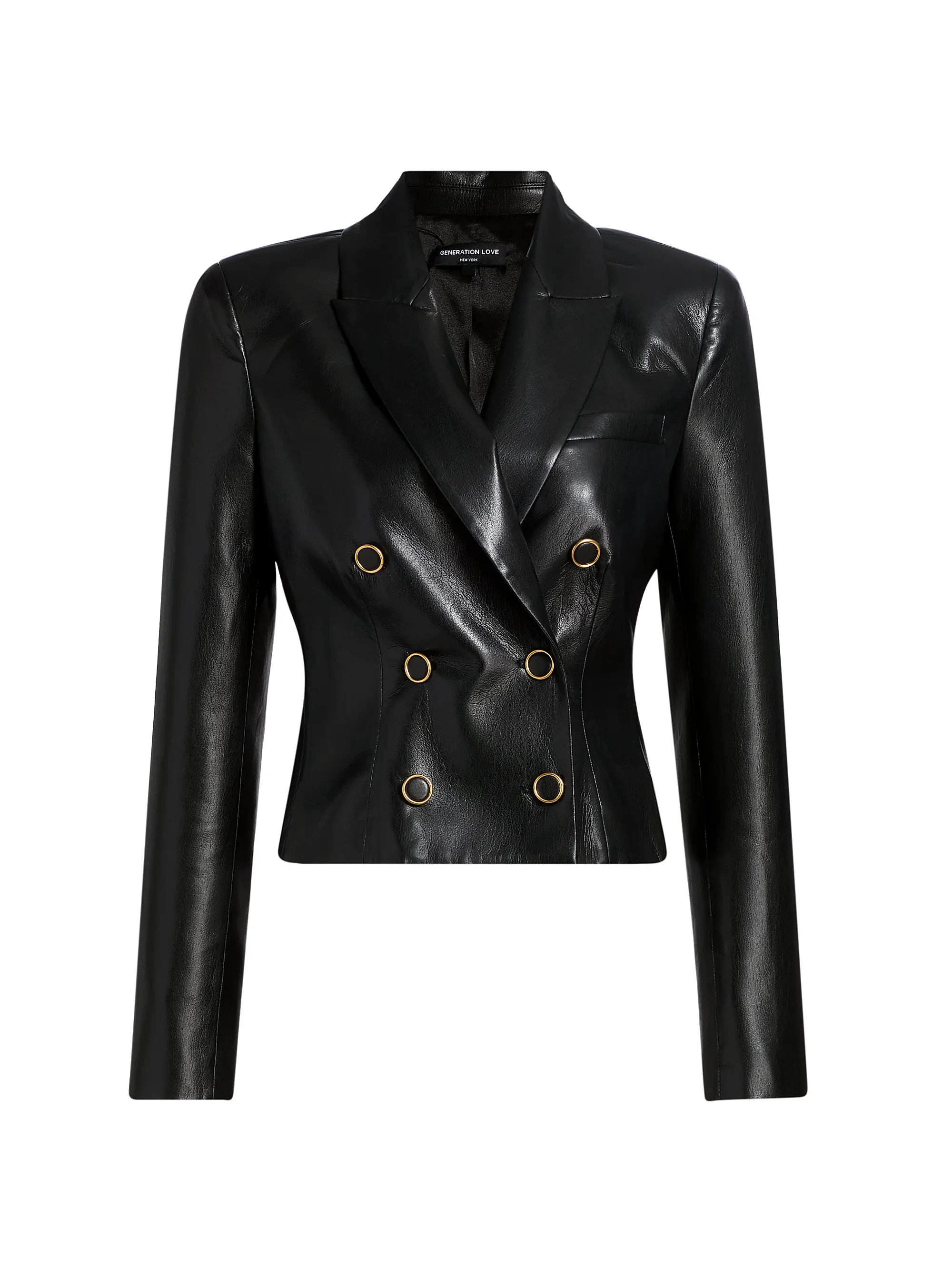 Generation Love Aytul Faux Leather Blazer | Saks Fifth Avenue | Saks Fifth Avenue