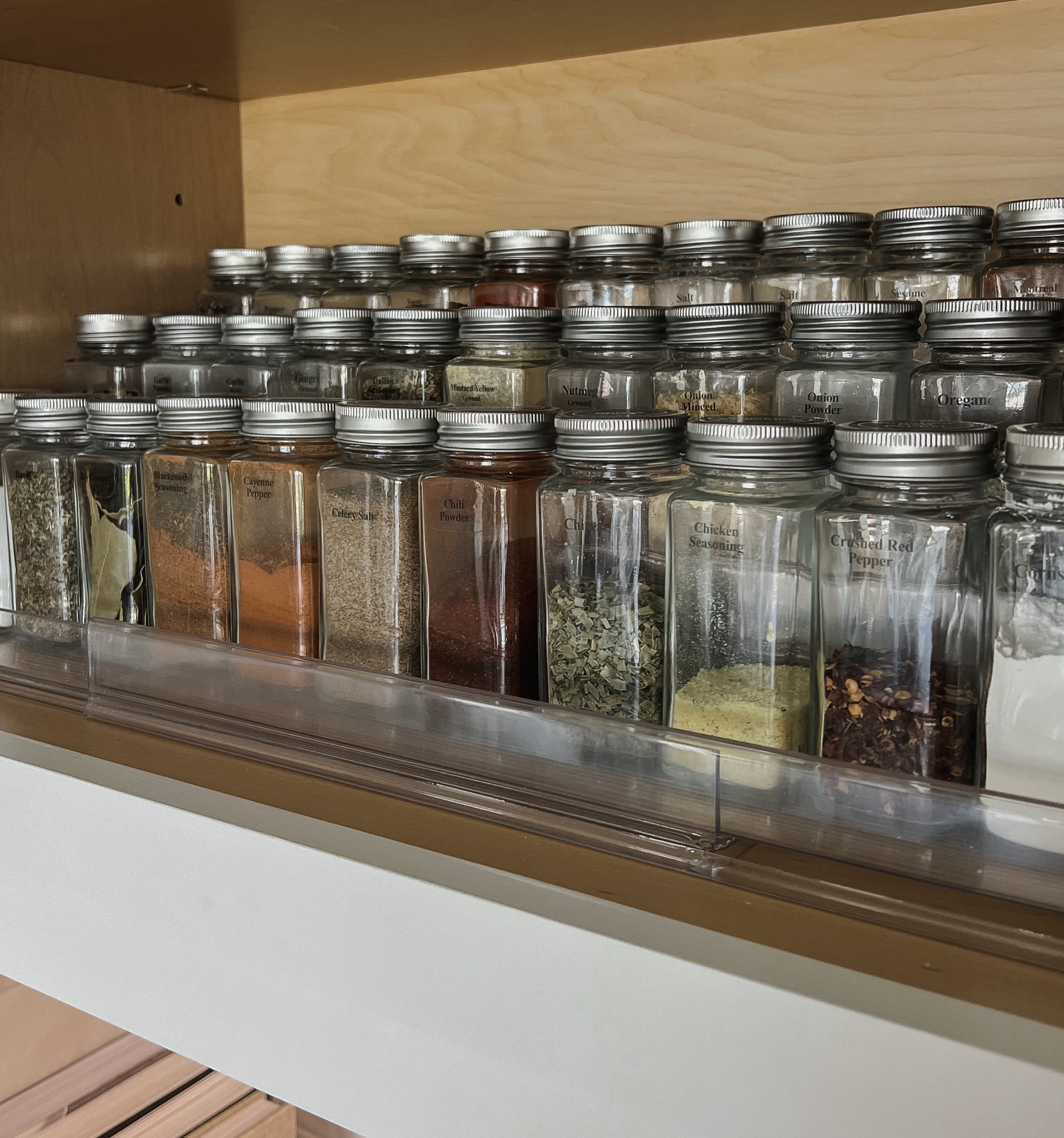 Spice organization | organize | kitchen organization | organized home | kitchen | kitchen decor | glass spice jars | 3 tier shelf 


#amazon #target 

#LTKHome