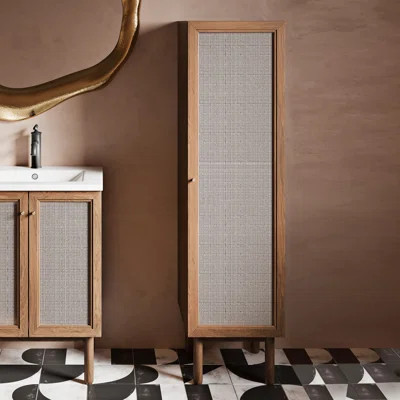 Classe 15" W x 60" H x 15" D Linen Cabinet | Wayfair North America