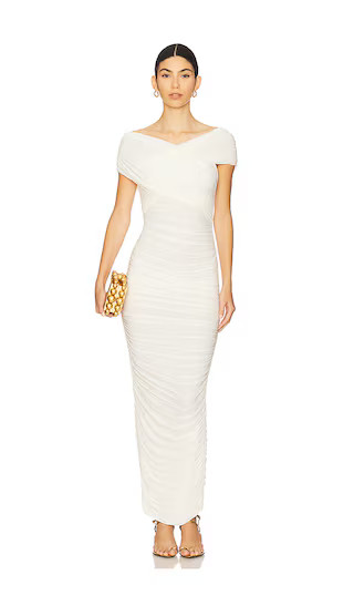 Amira Dress in Ivory | Revolve Clothing (Global)