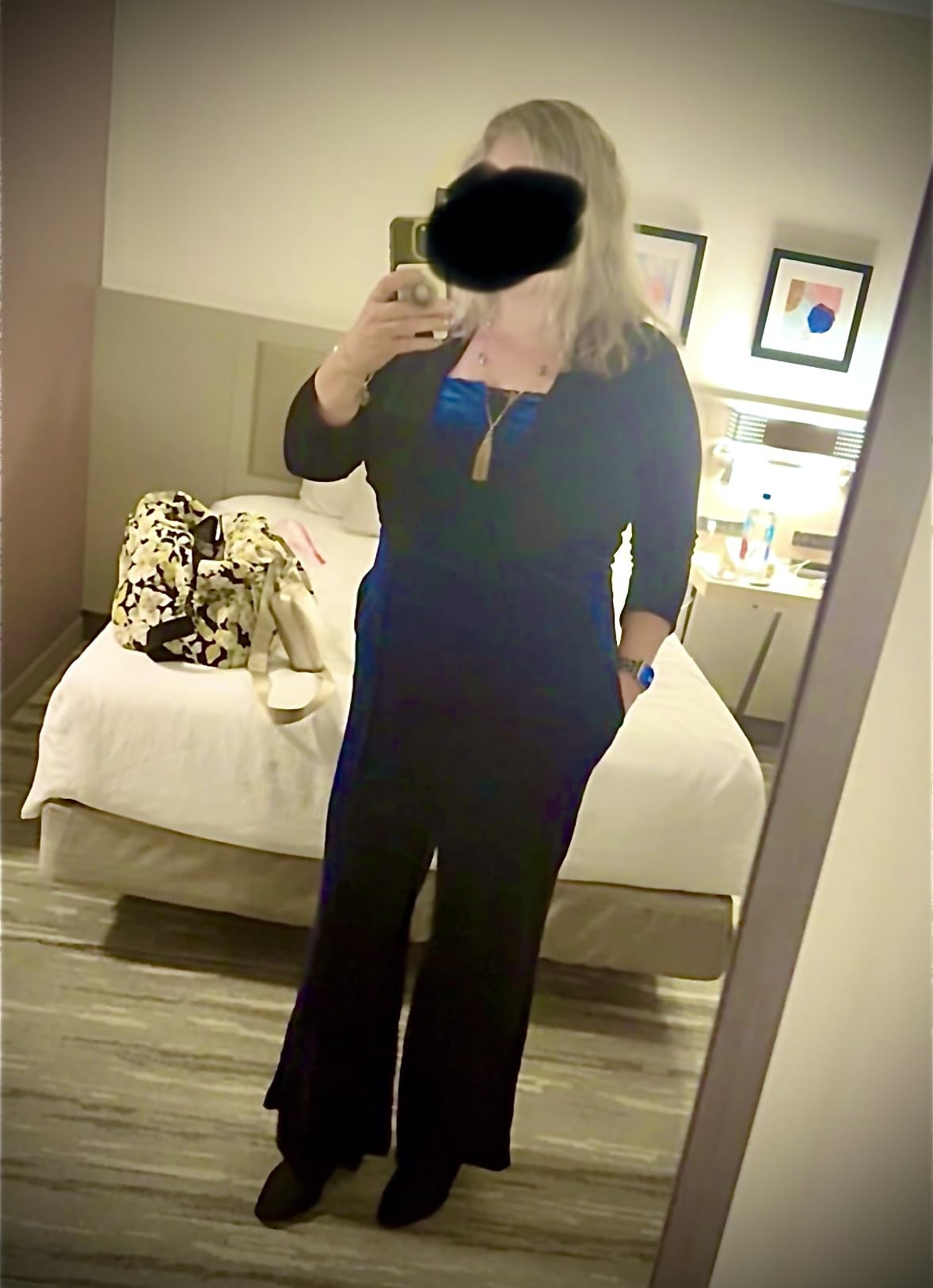 BLENCOT Sleeveless Velvet Jumpsuits For Women V Neck Spaghetti Straps Wide Leg Long Pants Dressy ... | Amazon (US)