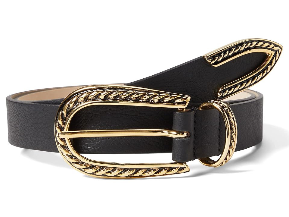 B-low the Belt Sophia Western Belt (Black/Gold) Women's Belts | Zappos