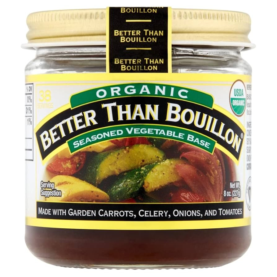 Better Than Bouillon Organic Vegetable Base, Made from Seasoned & Concentrated Vegetables, Organi... | Amazon (US)