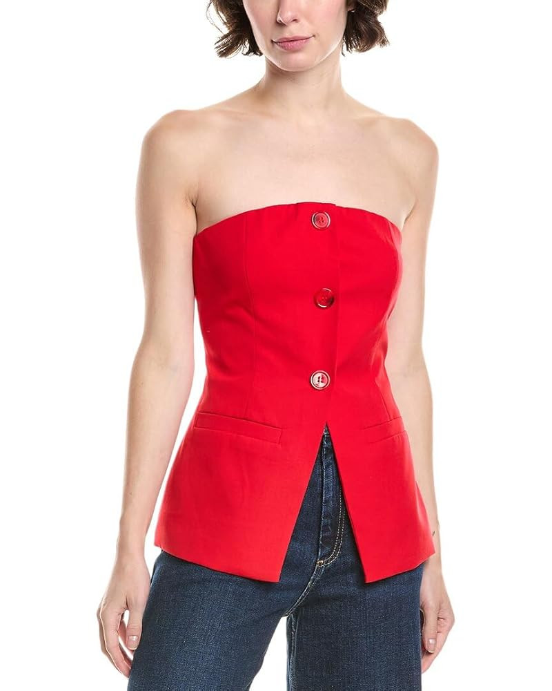 Strapless Long Top with 3-Piece Buttons by ENDLESS ROSE | Amazon (US)