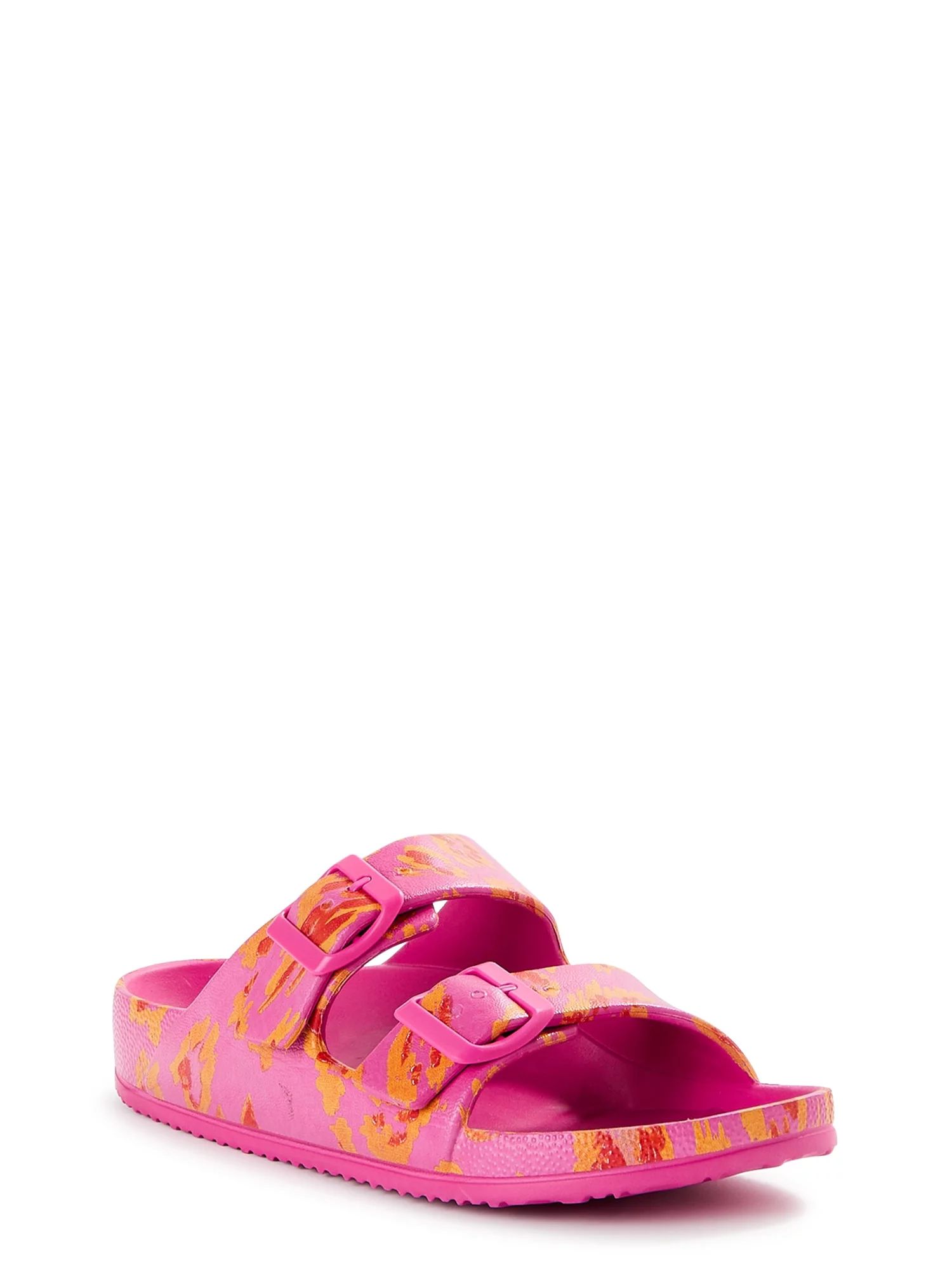 Scoop Women's Slide Sandals with Printed Footbed | Walmart (US)