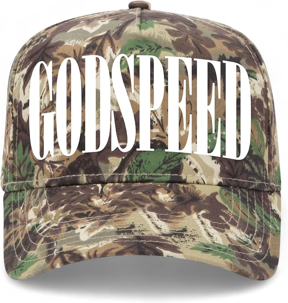 Godspeed Vintage Trucker Hat | God Jesus | Premium Snapback Baseball Hat for Men & Women | Amazon (US)