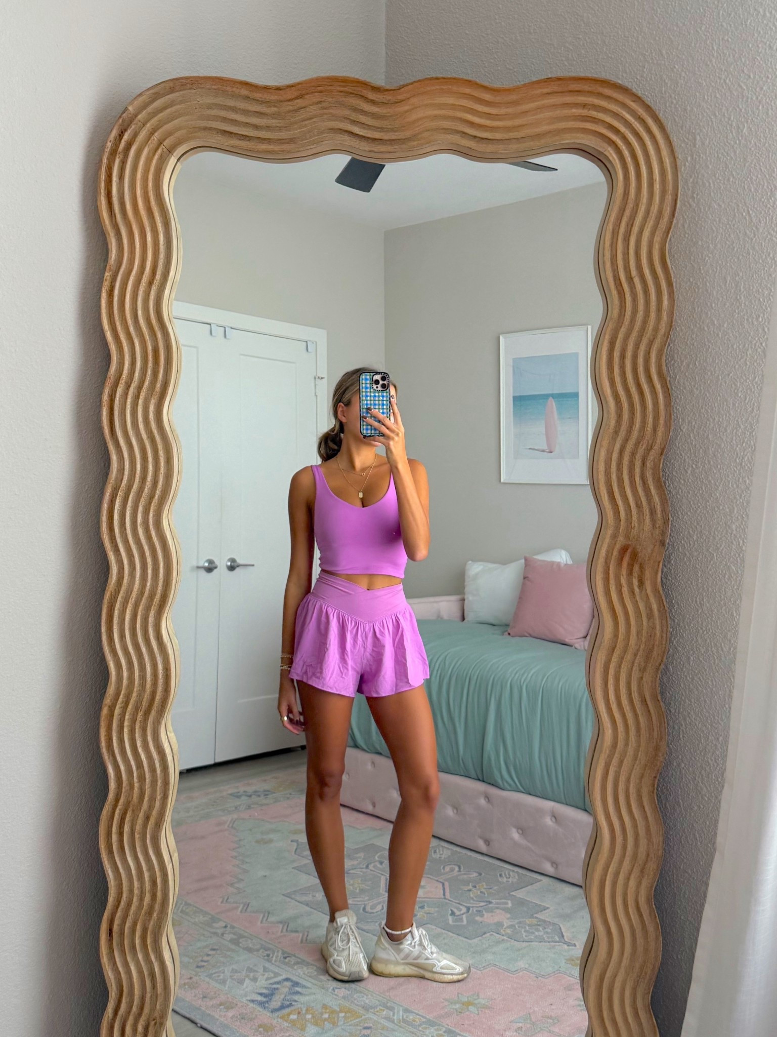 the cutest workout set from aerie 🩷