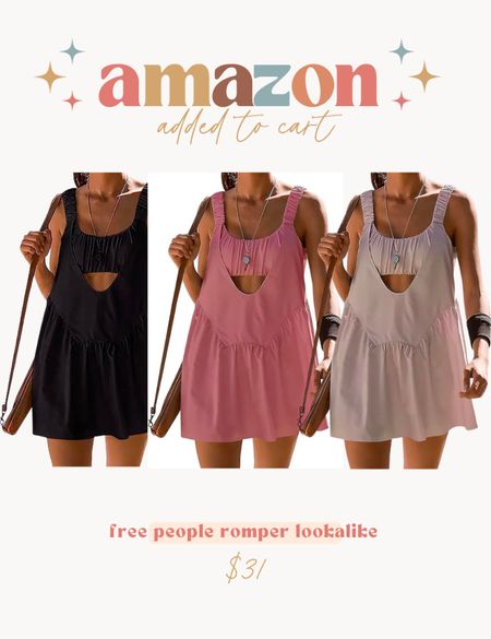 Amazon find I’m loving right now! free people romper lookalike! Ordered the black in a small!

#LTKfindsunder50 #LTKSeasonal #LTKtravel