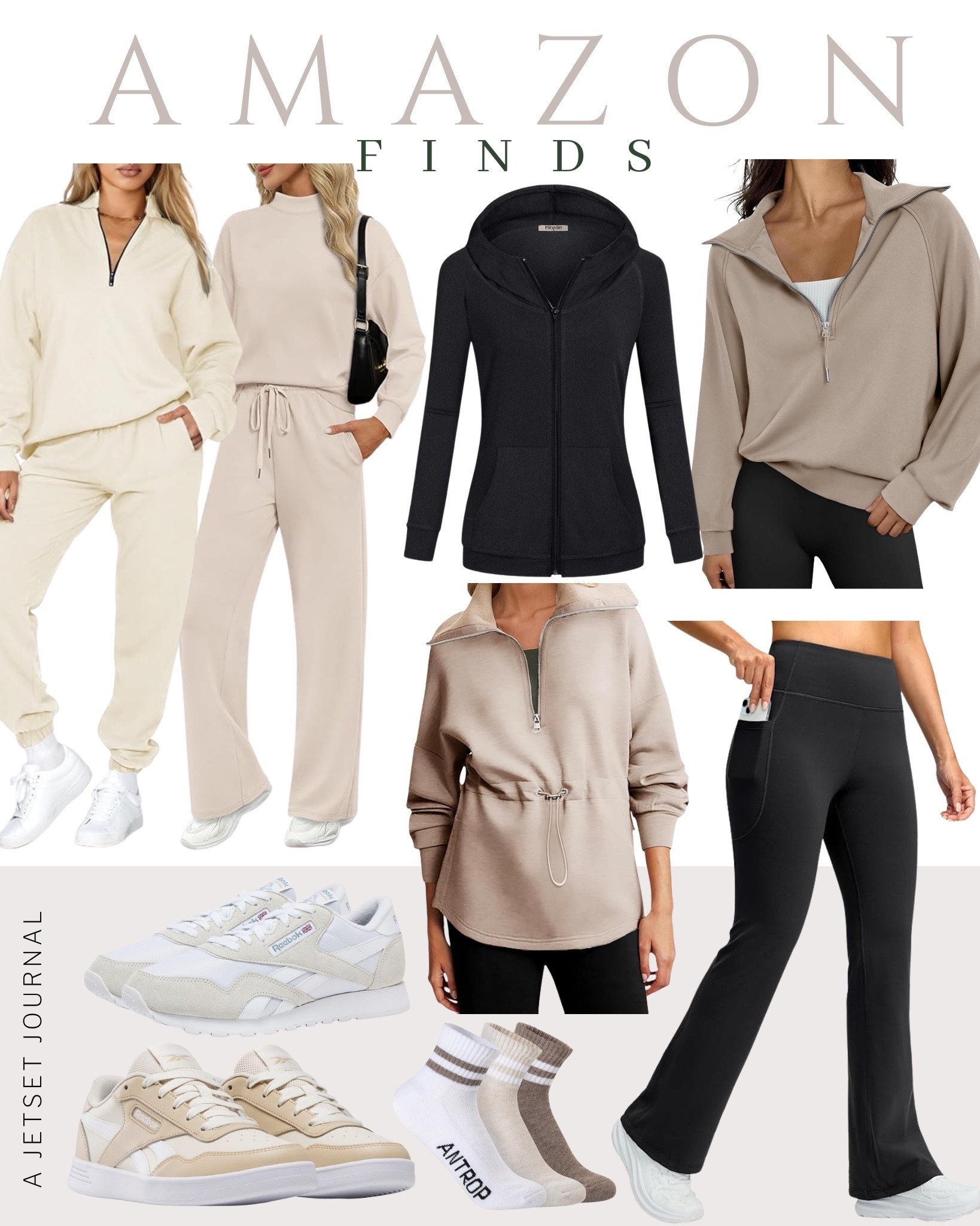 Who doesn’t love cozy and cute athleisure looks? Check out these pieces from Amazon!
reebok sneakers, yoga pants, comfy sweatpants, crop sweatshirts, workout pants, thermal pants, gym style, trendy athleisure, workout wear, activewear, casual style, sporty looks, amazon fashion, top picks, best seller, affordable style, fall to winter outfit

#LTKFindsUnder50 #LTKU #LTKSeasonal