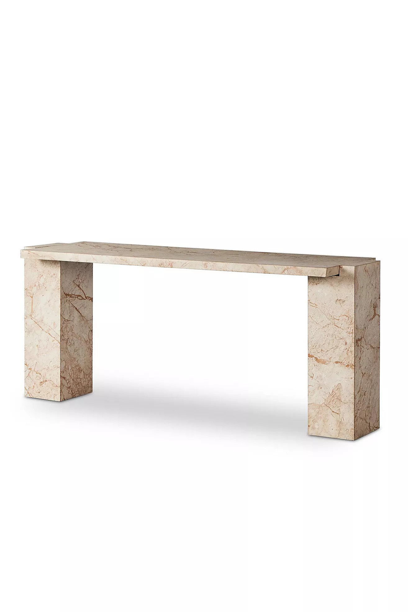 Romano Chunky Marble Console Table | Anthropologie (US)
