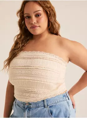 Festi Lace Tube Top | Torrid (US & Canada)