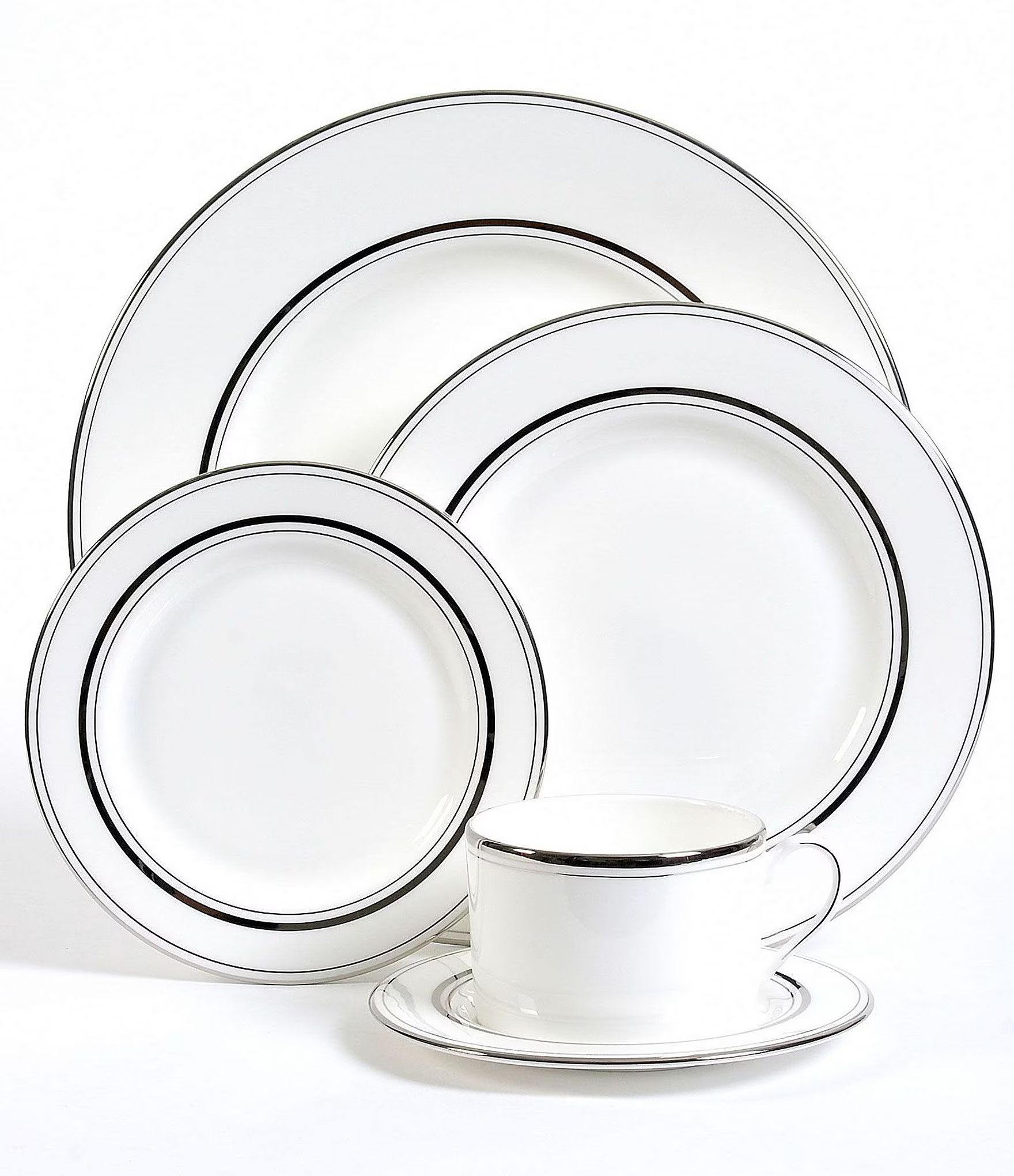 Library Lane Platinum 5-Piece Place Setting | Dillards