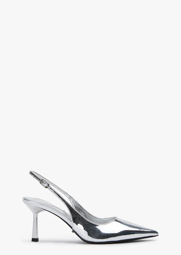 Baz Silver Shine Heels | Heels | Tony Bianco USA | Tony Bianco US