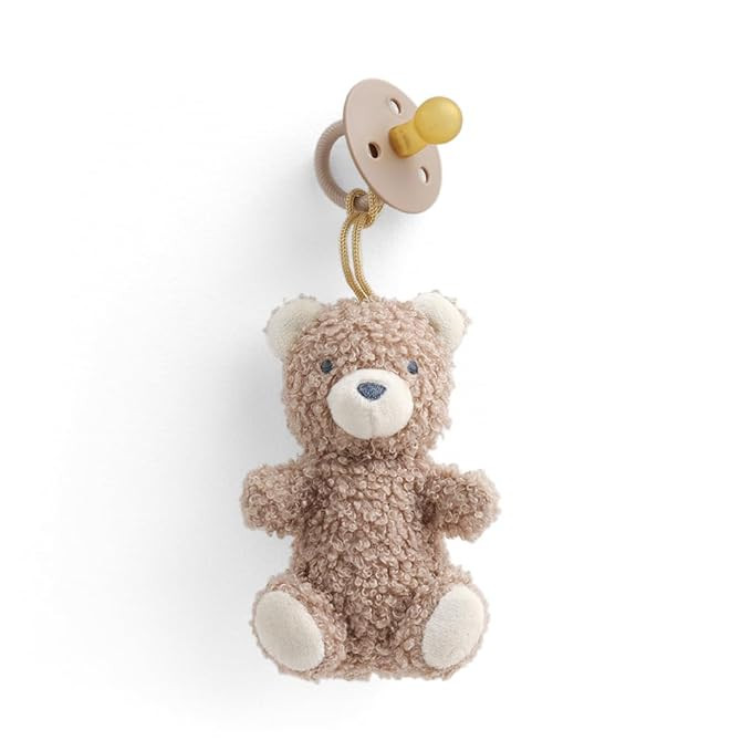 Itzy Ritzy Pacifier & Lovey Set – Natural Rubber Paci with Stuffed Animal Lovey – Detachable ... | Amazon (US)