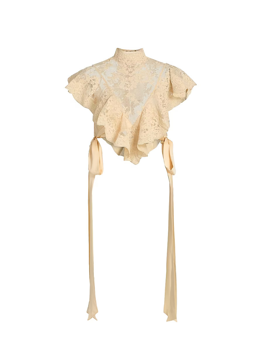 Women's Hypnotic Lace Bodice - Cream - Size 0 | Saks Fifth Avenue