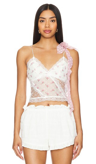 Francine Top in Pink | Revolve Clothing (Global)