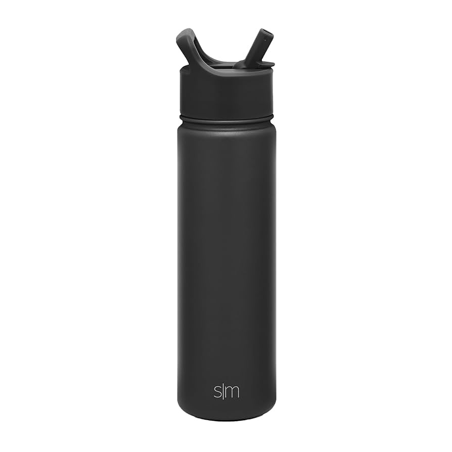 Simple Modern Water Bottle with Straw Lid Vacuum Insulated Stainless Steel Metal Thermos Bottles ... | Amazon (US)