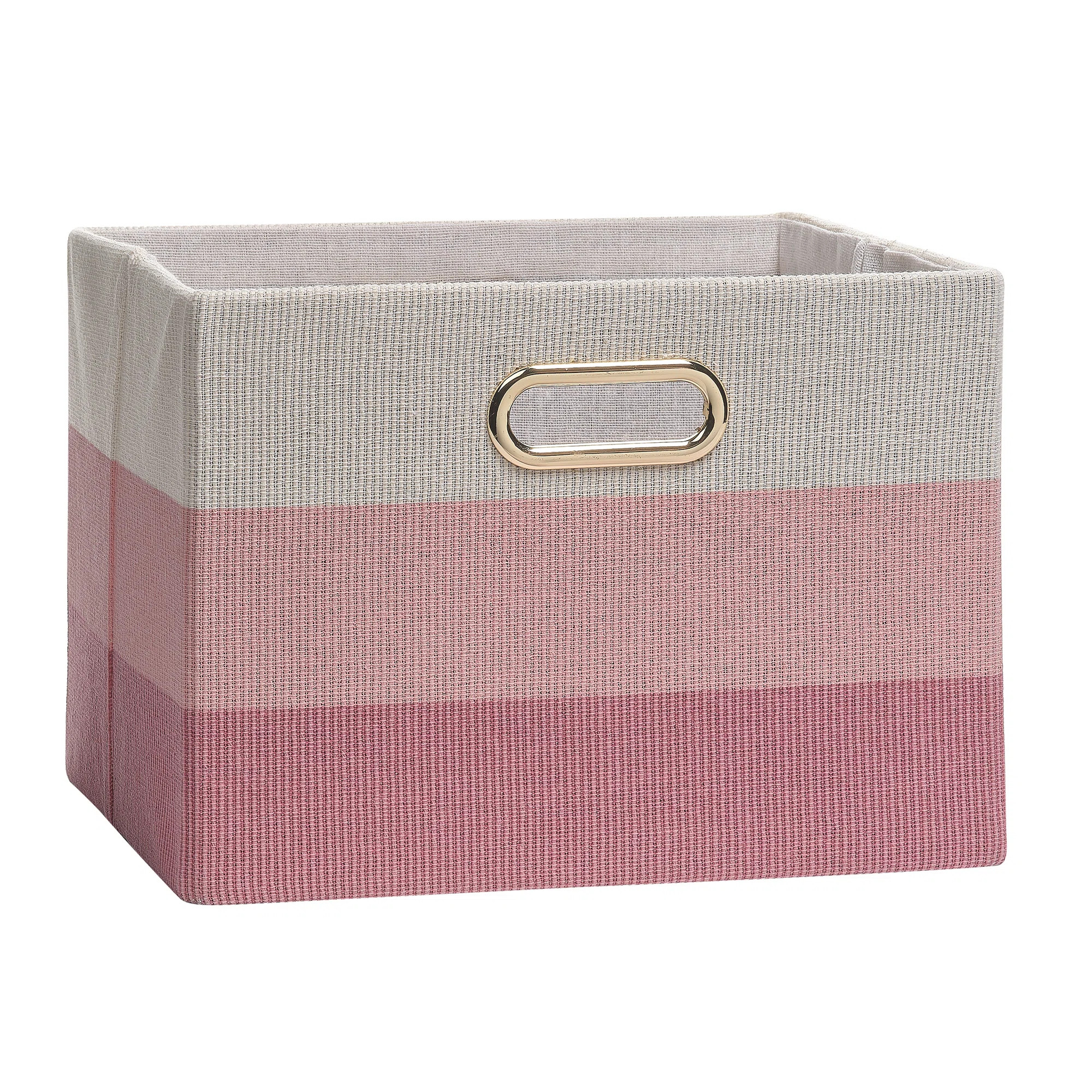 Pink Ombre Foldable/Collapsible Storage Bin/BasketByLambs & Ivy4.5Rated 4.5 out of 5 stars.10 Rev... | Wayfair North America