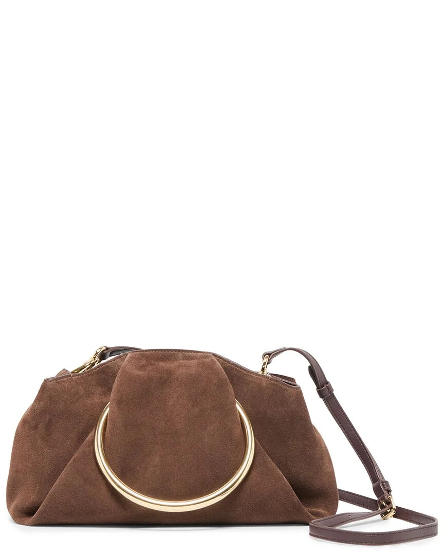 Dolce Vita Channing Suede Pleated O-Ring Bag | Shop Simon