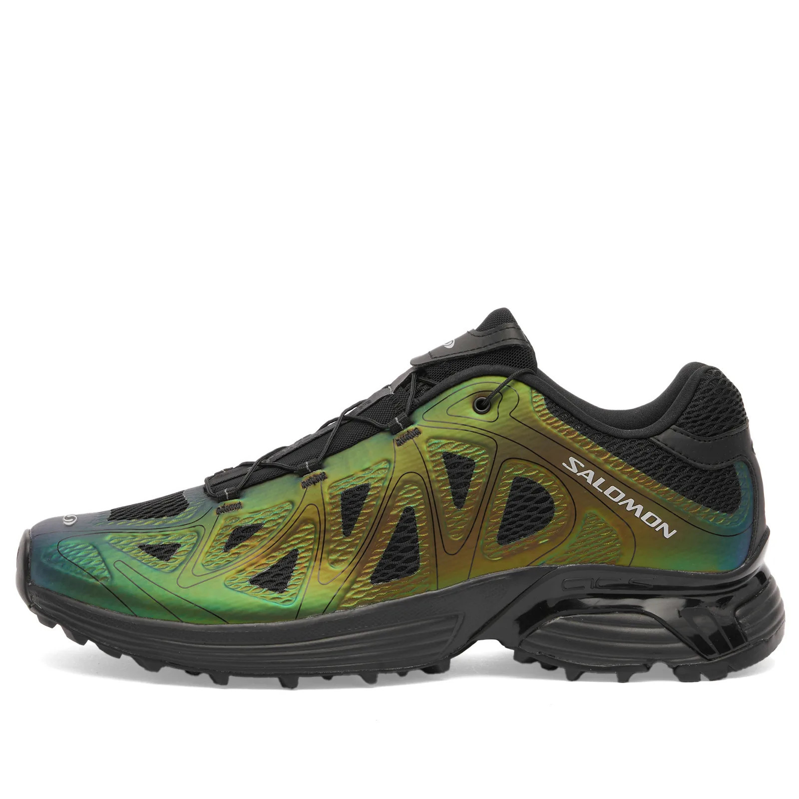 Salomon XT-WHISPER VOID Sneaker in Black/Silver Metallic, Size UK 5.5 | END. Clothing