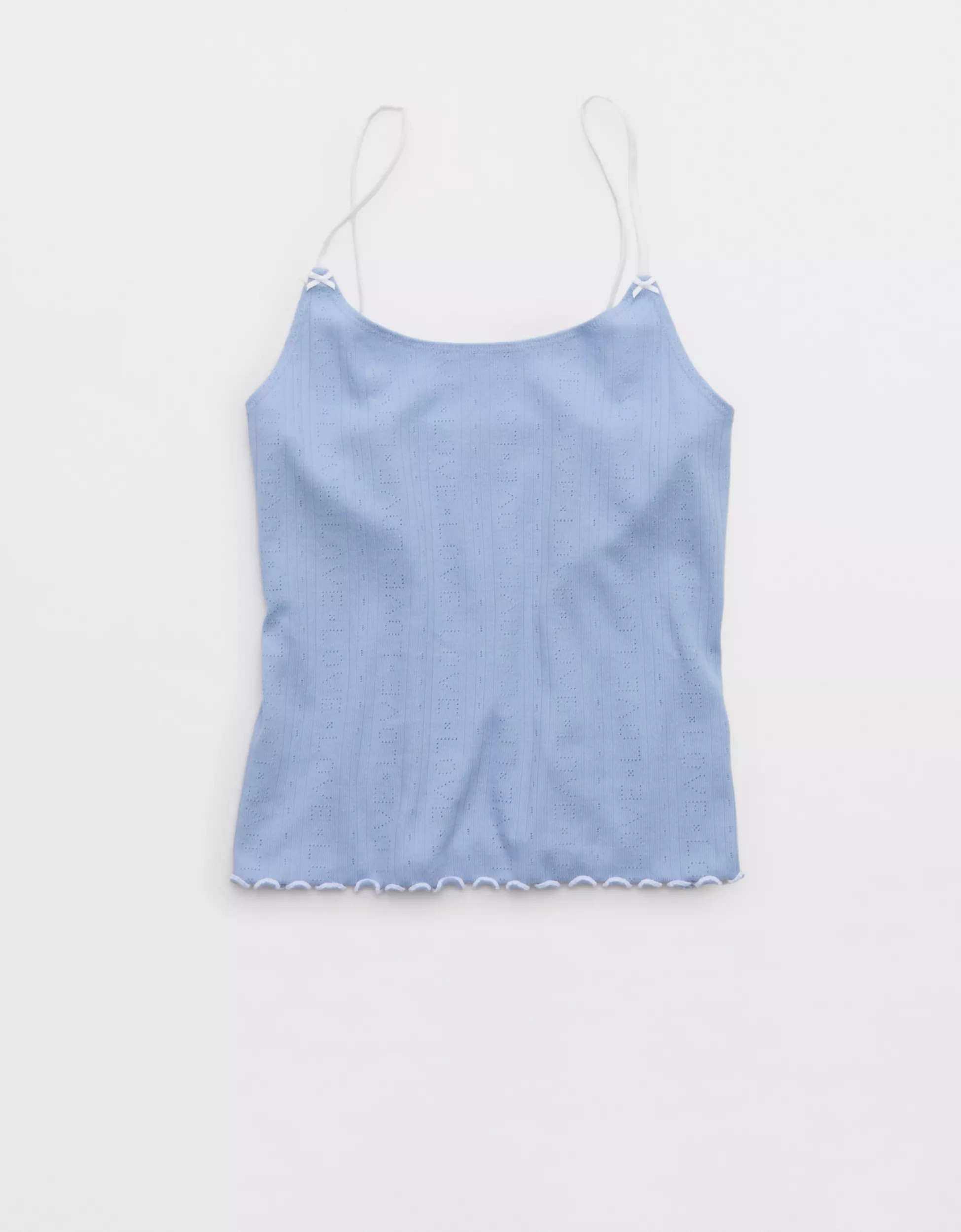 Aerie Pointelle Pajama Tank Top | Aerie