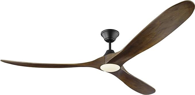 Monte Carlo 3MAVR70BKD Maverick Max Energy Star 70" Ceiling Fan with LED Light and Hand Remote Co... | Amazon (US)