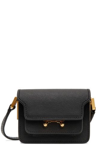 Marni - Black Nano Trunk Bag | SSENSE