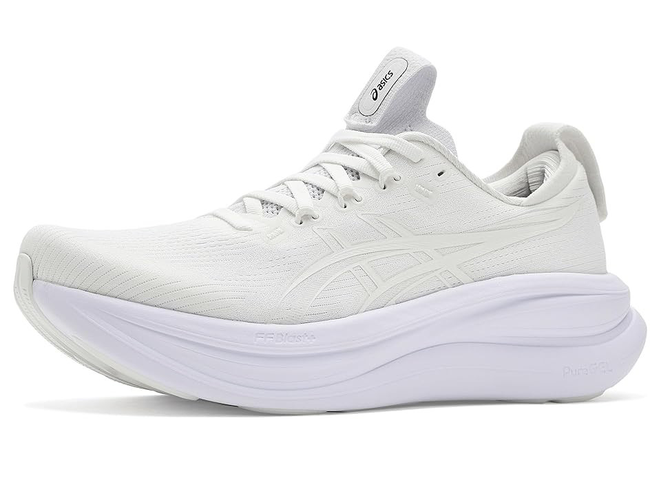ASICS GEL-Nimbus(r) 28 Women's Running Shoes White/White : 11.5 B - Medium, Synthetic | Zappos