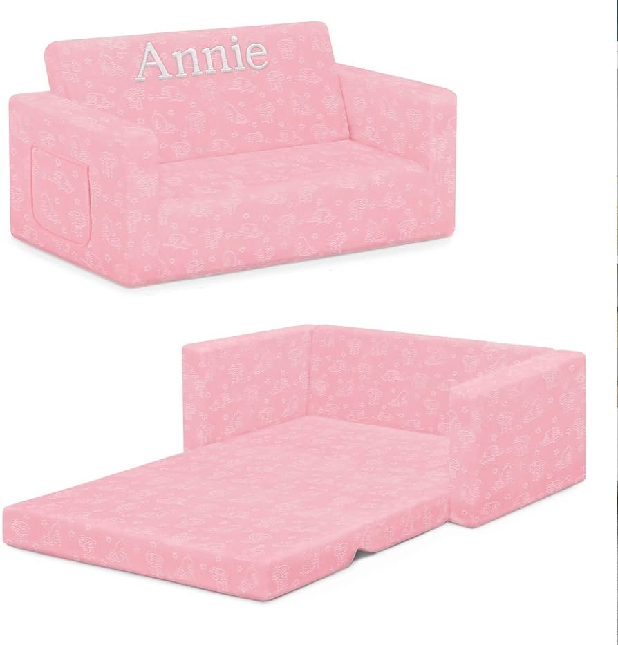 Serta Perfect Sleeper Personalized Extra Wide Convertible Sofa to Lounger, Comfy 2-in-1 Flip Open... | Amazon (US)