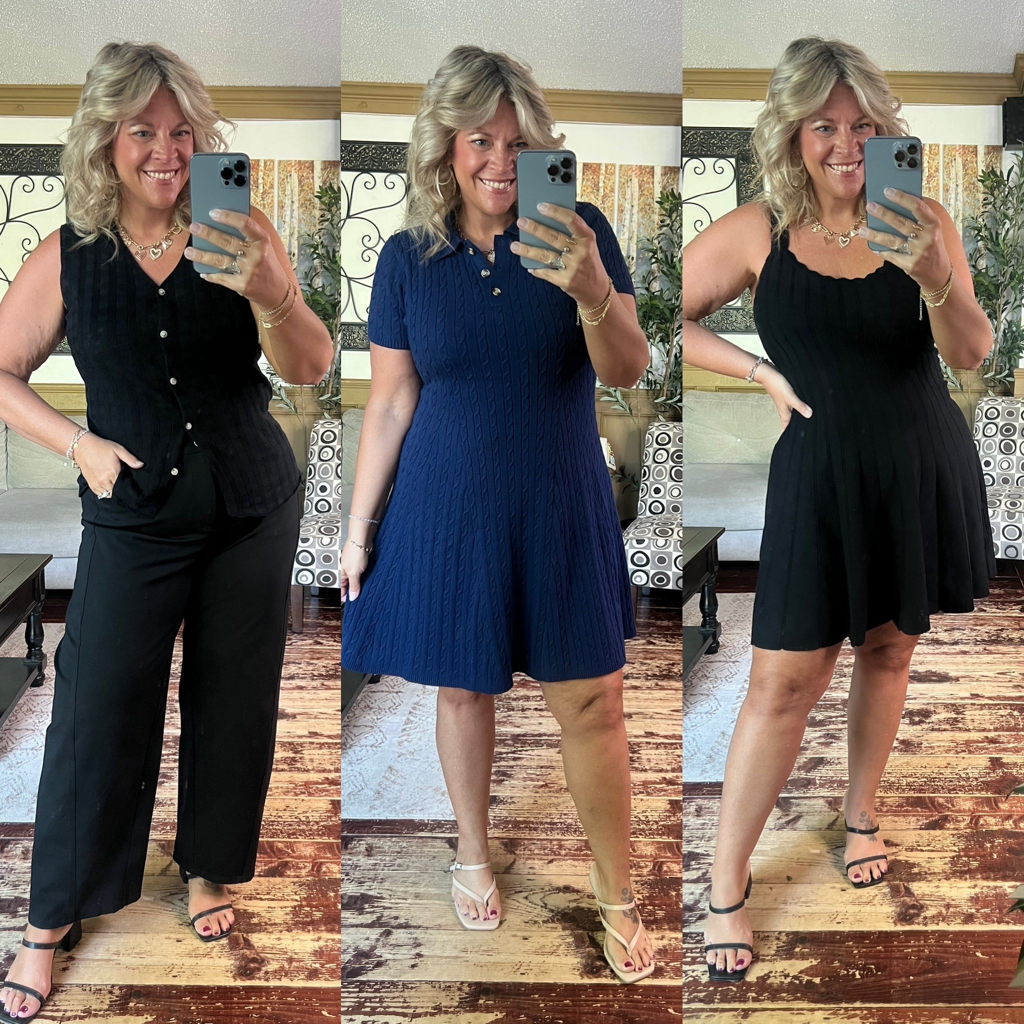 Summer workwear inspiration- wearing size xl in all pieces including the dress pants but size large in the button down sleeveless vest (linked another style too). 

#LTKFindsUnder50 #LTKMidsize #LTKWorkwear