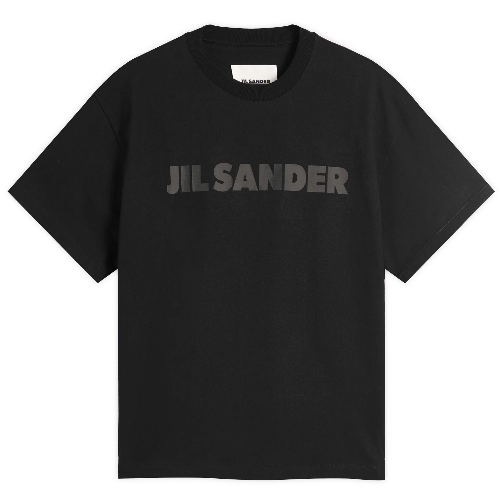 Jil Sander Women's Short Sleeve T-Shirt in Black, Size Medium | END. Clothing