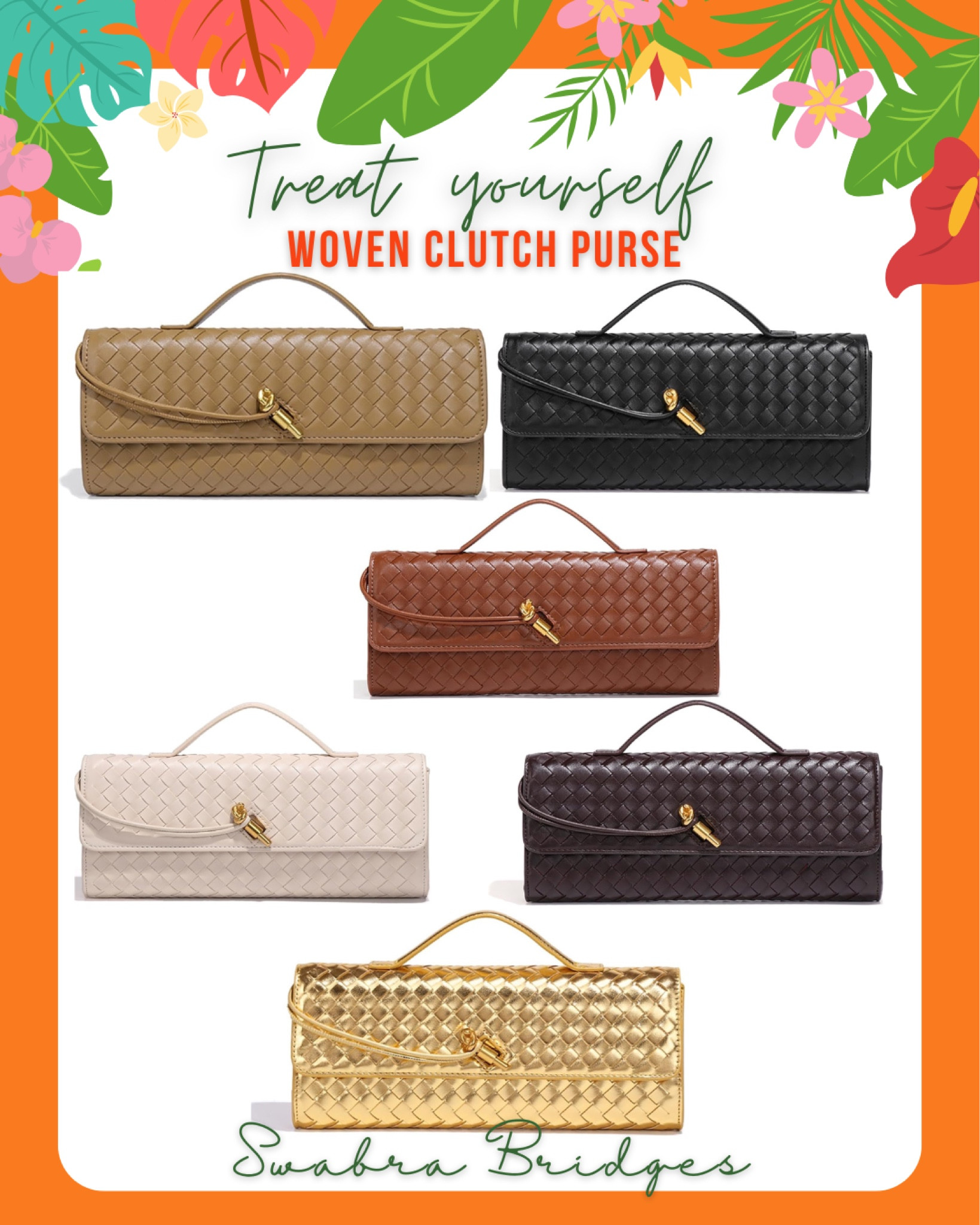 ✨Woven clutch purses to style up your outfits. 

#LTKParties #LTKItBag #LTKStyleTip