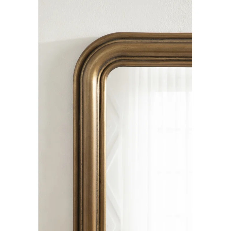 Sarla Wood Flat Wall Mirror | Wayfair North America
