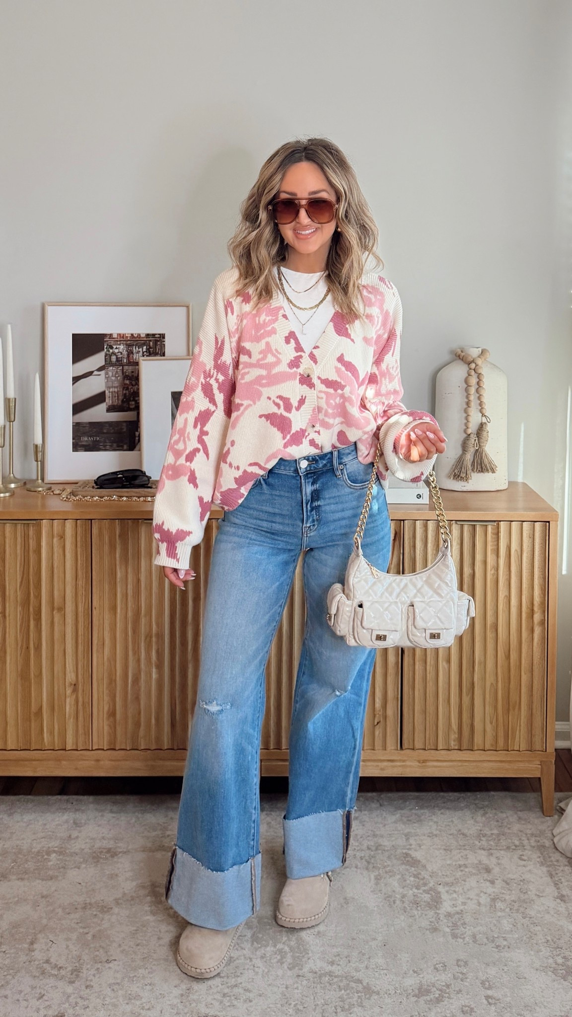 love this versatile cardigan! looks so cute with jeans and can be dressed up with a skirt! i’m in a size S, size M top, size 27 jeans. use code LEANN35 for 35% off your order. vici

#LTKFindsUnder50 #LTKFindsUnder100