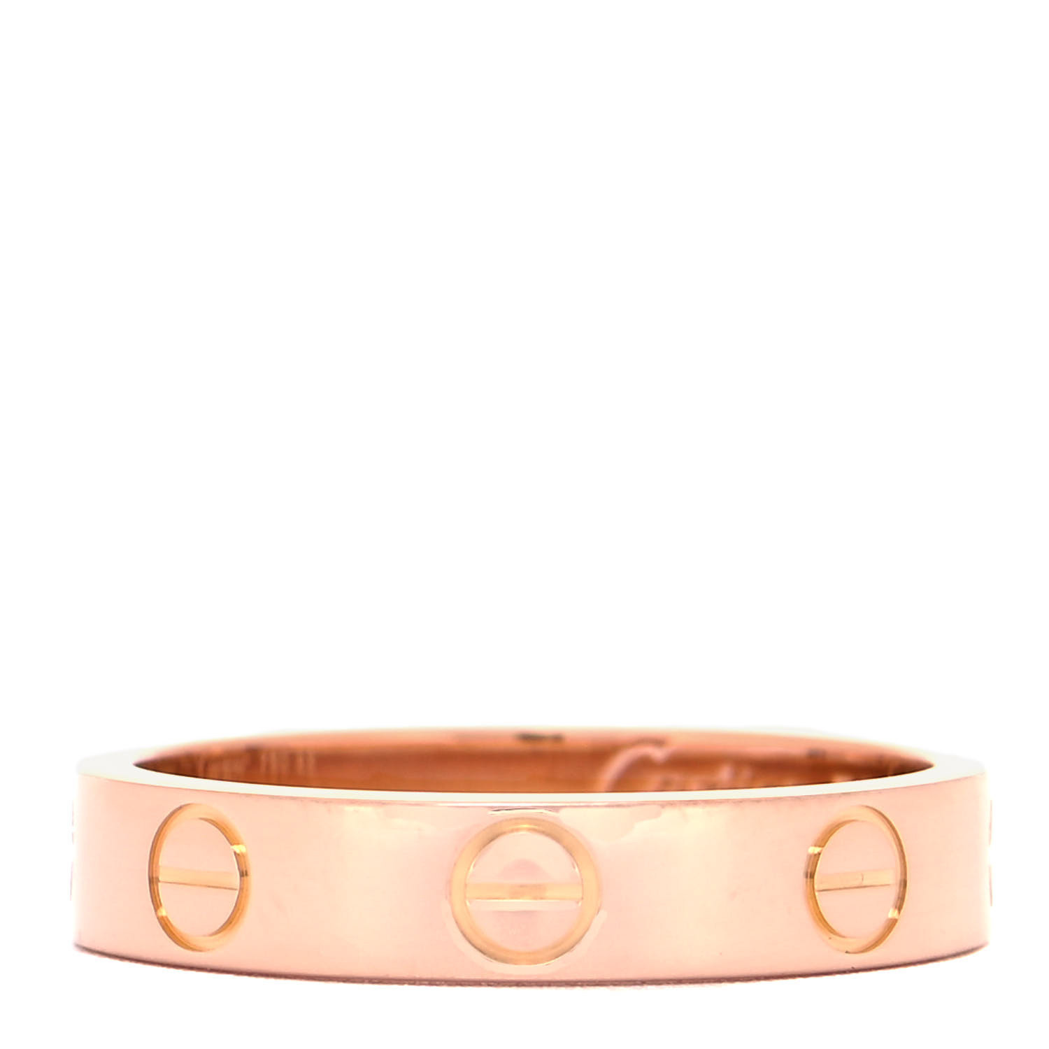 CARTIER

18K Pink Gold 3.5mm LOVE Wedding Band Ring 49 4.75 | Fashionphile