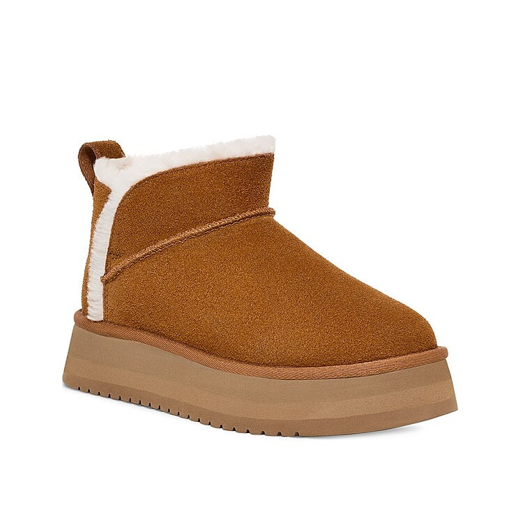 Koolaburra by UGG Koola Ultra Mini Platform Boot | Women's | Cognac | Size 5 | Boots | DSW