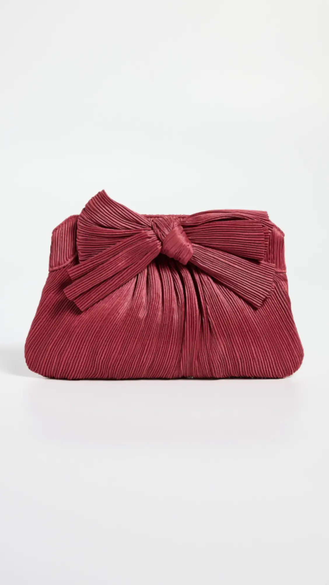 Loeffler Randall Rayne Pleated Frame Clutch with Bow | Shopbop | Shopbop