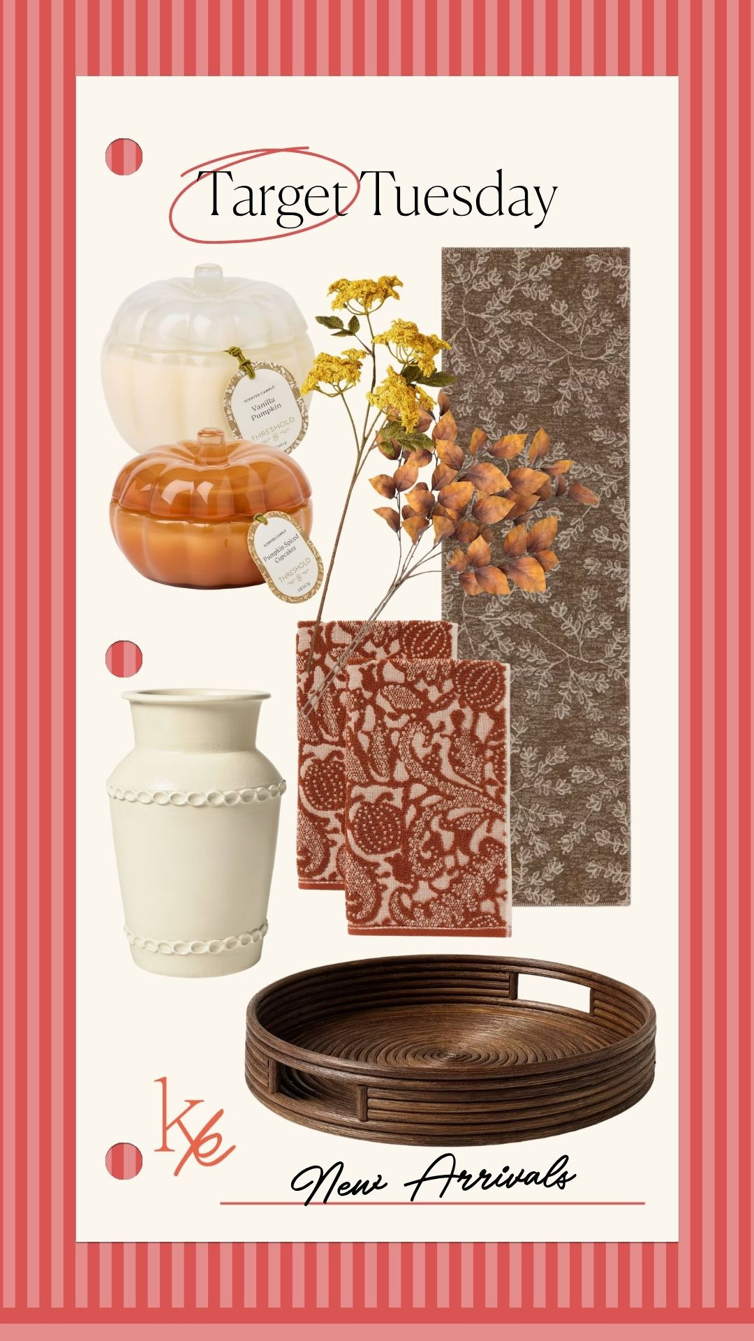 Target Tuesday but make it FALL 🍂🤎 Target is bringing the cozy! These new fall home finds are perfect for adding a warm, seasonal feel without completely changing your space. ✨

| Target | Target Tuesday | New at Target | Target New Arrivals | Target Finds | Target Home | Target Home Decor | Target Decor | Target Fall Decor | Fall Home Decor | Fall Decorating | Fall Decor | Cozy Home | Cozy Decor | Home Finds | Affordable Home Decor | Target Style | Home Inspiration | Fall Home | Autumn Decor |
 

 #LTKmomlife #LTKSeasonal #LTKHome