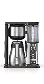 Ninja Specialty Fold-Away Frother (CM407) Coffee Maker, Single Serve to 10 Cup (50 oz.), Stainles... | Amazon (US)