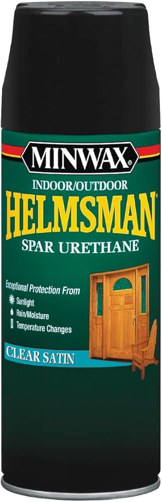 Minwax Helmsman Spar Urethane Aerosol Spray, 11.5 ounce, Satin (Packaging May Vary) | Amazon (US)