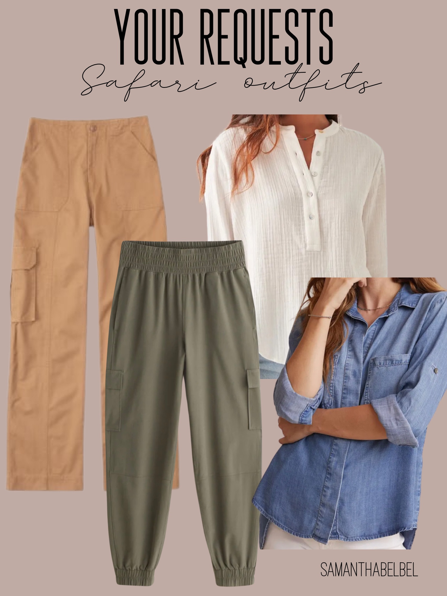 Green joggers cargo pants xxsp 24s gauze shirt denim shirt 

#LTKsalealert #LTKunder100 #LTKunder50